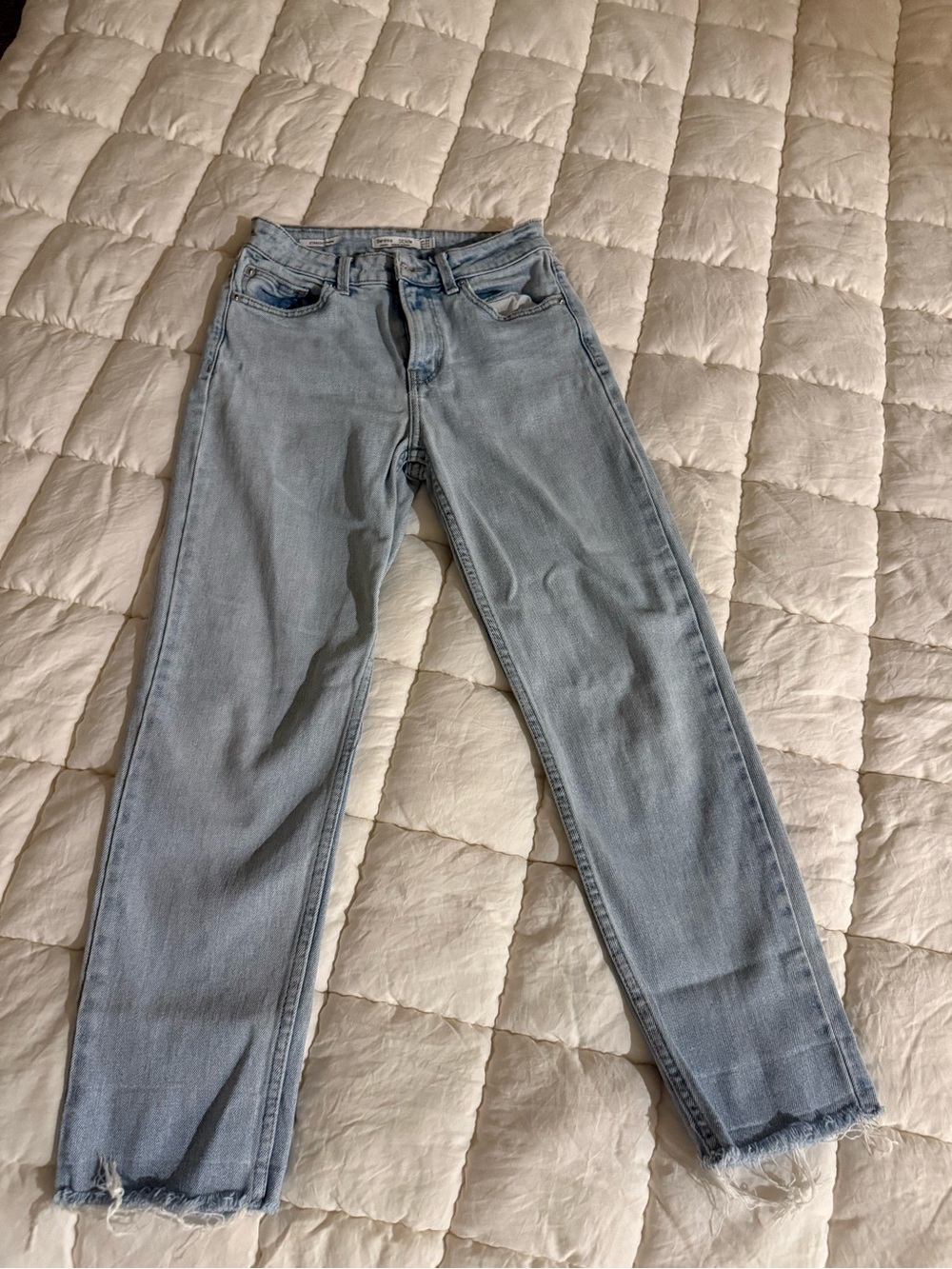 Bershka Light Blue Skinny Jeans